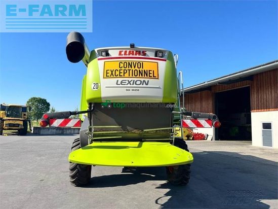 Cosechadora de Cereal - Claas - lexion 550 / 3d / v750