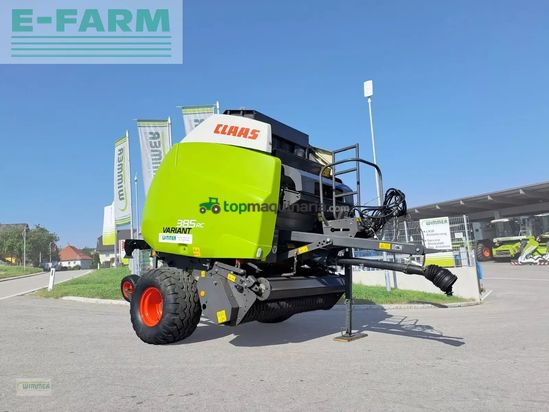 Empacadora gigant - Claas - variant 385 rc - gebrauchte rundballenpresse