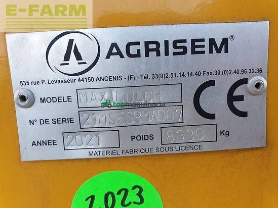 Cultivador - Agrisem - maximulch