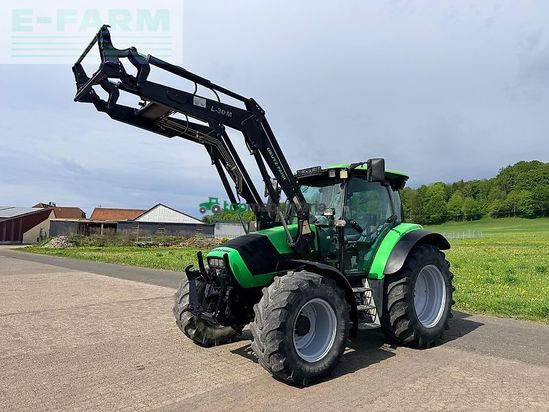Tractor agrícola - Deutz-Fahr - agrotron k 100 mit frontlader