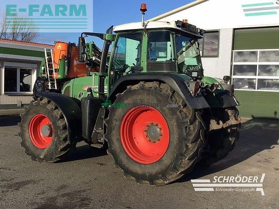 Tractor agrícola - Fendt - 820 vario tms