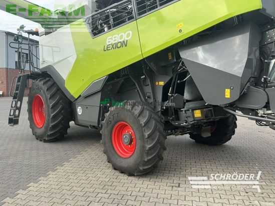 Cosechadora de Cereal - Claas - lexion 6800 + vario 1080 (inkl. raps)