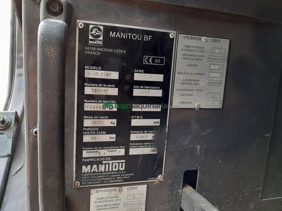 Telescopica MANITOU MRT2150