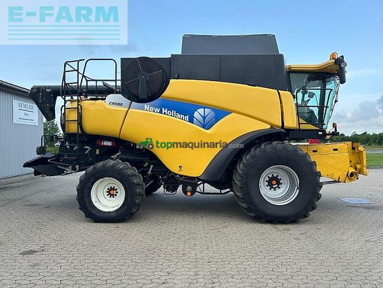 Cosechadora de Cereal - New Holland - cr 980