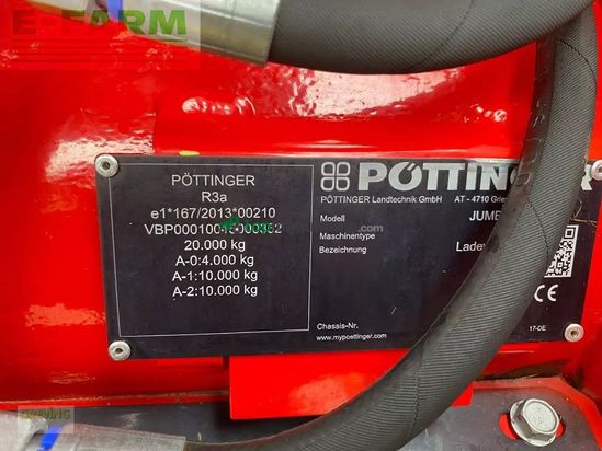Remolqu agrícola - Pöttinger - jumbo 8380