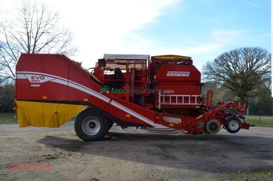 Cosechadora - arrancadora de patata - Grimme - evo 260 clodsep