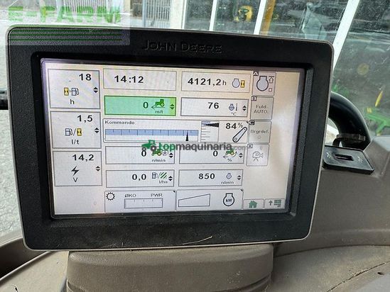 Tractor agrícola - John Deere - 6115r med frontlæsser