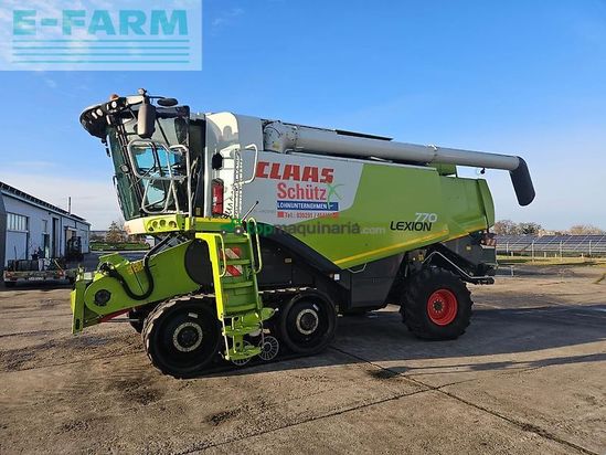 Cosechadora de Cereal - Claas - lexion 770 terra trac