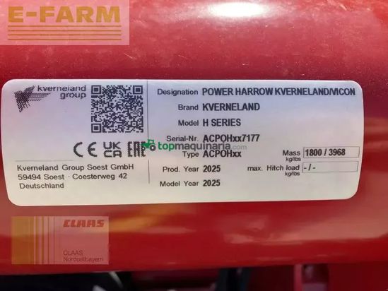 Sembradora - Kverneland - saterra 1030 + h-series