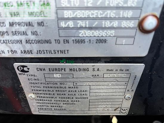 Tractor agrícola - New Holland - t 6.140 ec