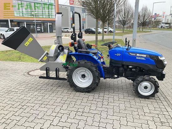 Tractor agrícola - Solis - 20 mit holzhäcksler