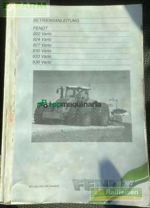 Tractor agrícola - Fendt - 936 vario