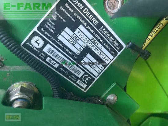 Empacadora gigant - John Deere - 990