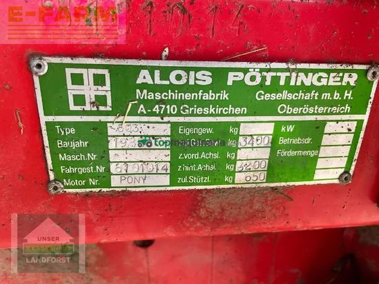 Remolqu agrícola - Pöttinger - pony iii