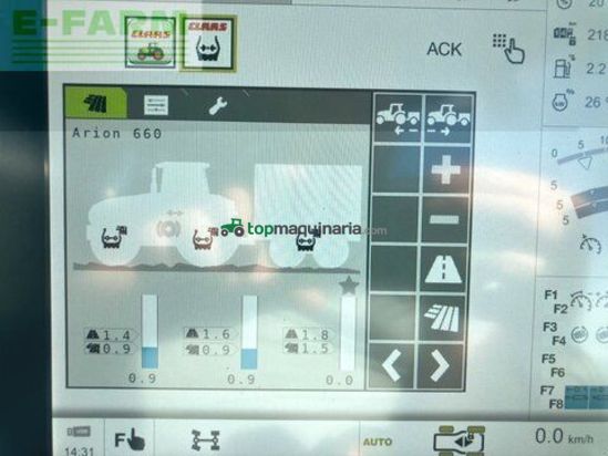 Tractor agrícola - Claas - arion 660 cmatic cebis CMATIC CEBIS