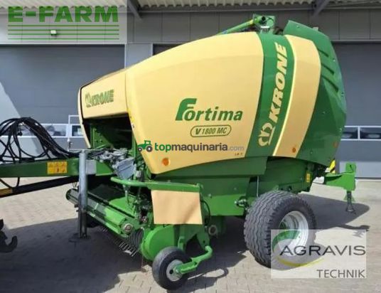 Empacadora gigant - Krone - fortima v 1800 mc