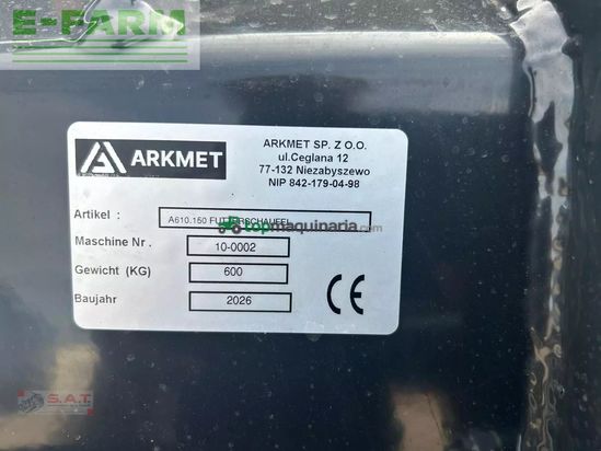 Esparcidor -  - sat arkmet futtermischschaufel mit fräße 610.150