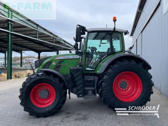 Tractor agrícola -  - 724 vario s4 profi plus