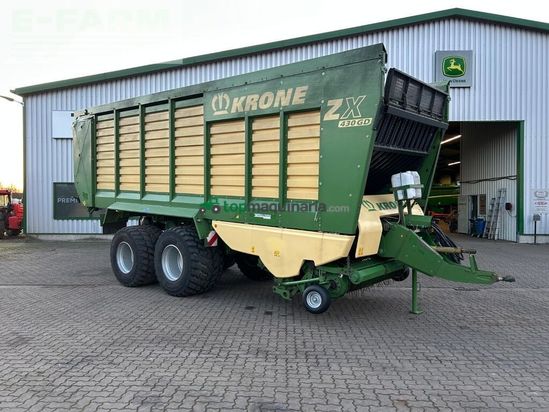 Cinta transportadora de forraje - Krone - zx 430 gd