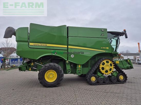 Cosechadora de Cereal - John Deere - s780 raupe prodrive ohne sw