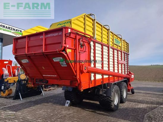 Remolqu agrícola - Pöttinger - torro 5100 d rotorladewagen
