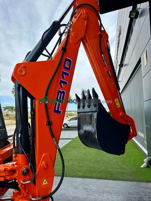 - Retro Mixta Cargadora Fiat Hitachi FB110 4PS/E. 