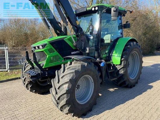 Tractor agrícola - Deutz-Fahr - agrotron 6125c mit stoll fz 41-33
