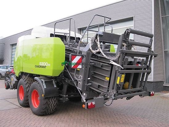 Empacadora gigant - Claas - quadrant 5300 evolution fc tandem