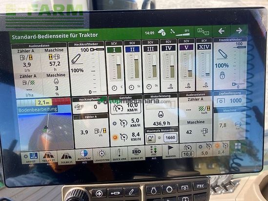 Tractor agrícola - John Deere - 8r370