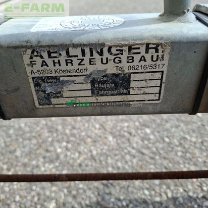 Remolqu agrícola -  - ablinger anhänger / transportanhänger / tiertran