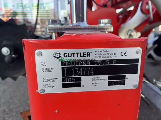Cultivador -  - güttler greenmanager 18 grubber-walzen-striegel-