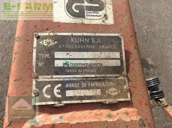 Henificador - Kuhn - gf 5001 mh