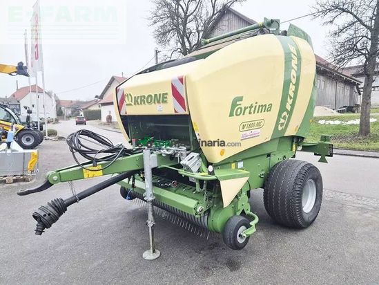 Empacadora gigant - Krone - fortima v 1800 mc isobus rundballenpresse