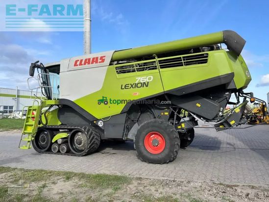 Cosechadora de Cereal - Claas - lexion 760 tt