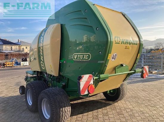 Empacadora gigant - Krone - comprima v 210 xc