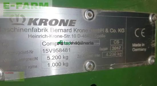 Empacadora gigant - Krone - comprima v 150 xc xtreme