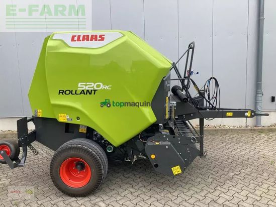 Empacadora gigant - Claas - rollant 520 rc