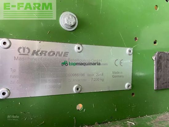Empacadora gigant - Krone - cf 155 xc plus