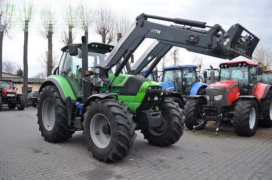 Tractor agrícola - Deutz-Fahr - agrotron 6160 p + quicke q78