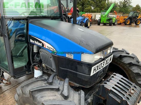 Tractor agrícola - New Holland - tn75s super steer tractor (st24490) S