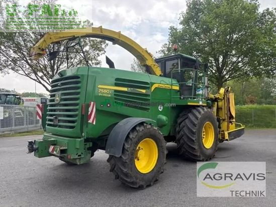 Cosechadora de Cereal - John Deere - 7580i + kemper 375 plus + pickup