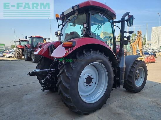 Tractor agrícola - Case IH - maxxum 130 + set roți tehnologice