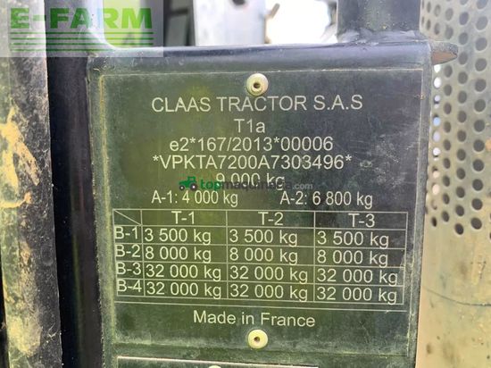 Tractor agrícola - Claas - arion 450 - stage v t