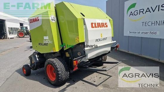 Empacadora gigant - Claas - rollant 340 rc