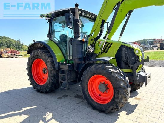 Tractor agrícola - Claas - arion 510 cis, fl 120 c frontlader