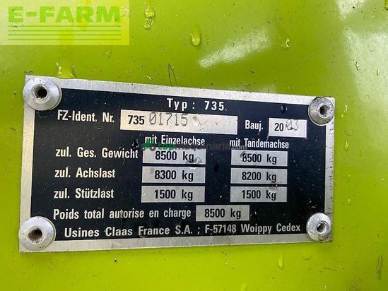 Empacadora gigant - Claas - quadrant 2200 rc
