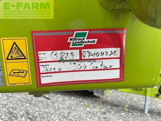 Cortacésped manual - Claas - disco 3200 contour