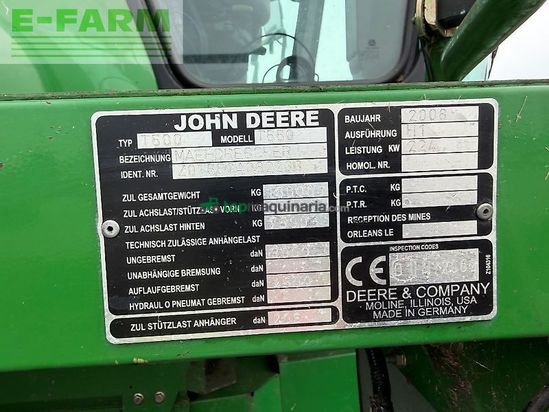 Cosechadora de Cereal - John Deere - t 550 i