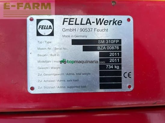 Cortacésped manual - Fella - sm 310 fp