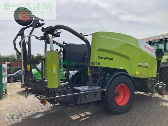 Empacadora gigant - Claas - rollant 454 rc uw